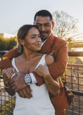 Las románticas fotos de la boda de Roger Espinoza y Lo'eau LaBonta