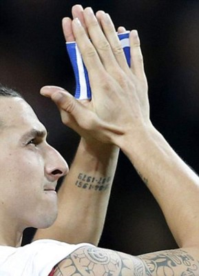 ¿Qué significan los tatoos de Zlatan?