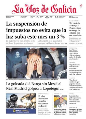 Esto dice la prensa de la crisis del Real Madrid con Julen Lopetegui