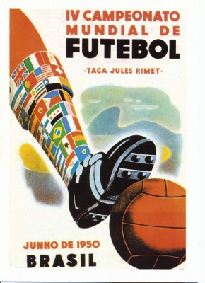 Así son los posters de los Mundiales de Fútbol a través de la historia