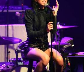 FILE - In this March 2, 2016 file photo, Christina Grimmie performs as the opener for Rachel Platten at Center Stage Theater, in Atlanta. Florida authorities say 'The Voice' star Grimmie is in critical condition after being shot at a concert venue in Orlando by a suspect who then fatally shot himself after being tackled by the singer-songwriter?s brother. Orlando Police Department officials tell WKMG-TV that Grimmie was shot Friday night, June 10, 2016, at The Plaza Live, where she was scheduled to perform. (Photo by Katie Darby/Invision/AP, File)