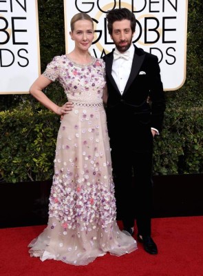 Las parejas que brillaron en los Golden Globes 2017