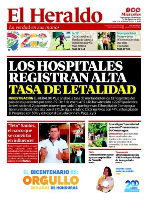 Los hospitales registran alta tasa de letalidad