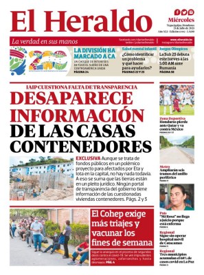 Desaparece información de las casas contenedores