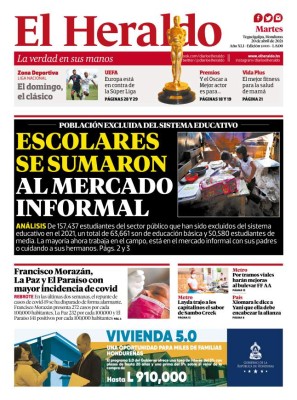 Escolares se sumaron al mercado informal