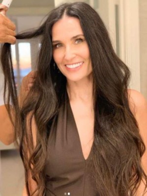 El drástico e impactante cambio en el rostro de Demi Moore