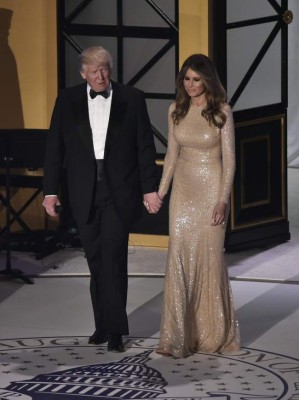 Los looks de Melania antes y durante investidura de Trump