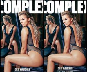 Complex Magazine mostró las curvas de Khloé Kardashian.