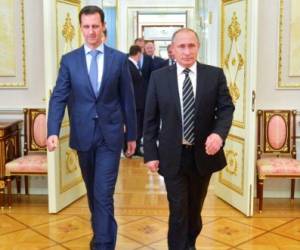 El presidente sirio, Bashar Assad, viajó a Moscú para reunirse con su principal aliado, el presidente ruso, Vladimir Putin.