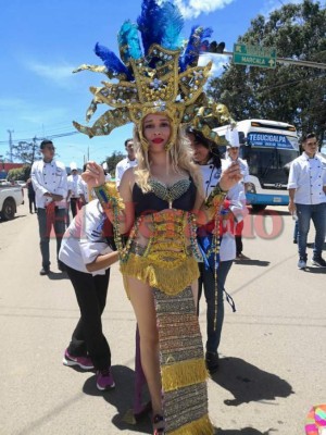 Belleza, arte y colorido en el Festival del choro y el vino lenca en Honduras