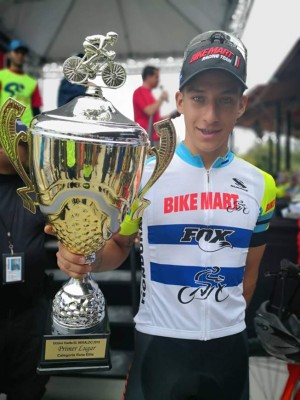 FOTOS: Así es Luis López, joven hondureño ganador de la VIII Vuelta Ciclística de El HERALDO