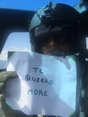 Inspirador mensaje de copiloto muerto en helicóptero donde viajaba Hilda Hernández