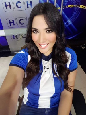 Bellas hondureñas muestran su apoyo a la Selección Nacional de Honduras