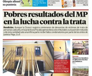 Pobres resultados del MP en la lucha contra la trata