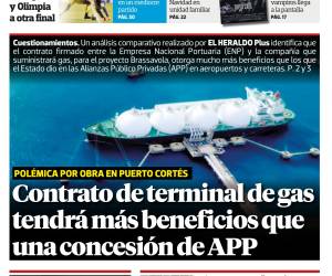 Contrato de terminal de gas tendrá más beneficios que una concesión de APP