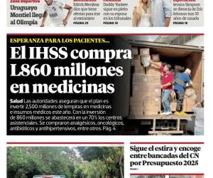 El IHSS compra L860 millones en medicinas