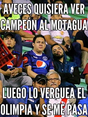 Los graciosos memes de la paliza de Olimpia a Motagua