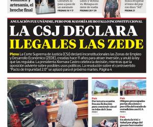 La CSJ declara ilegales las ZEDE