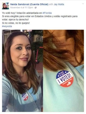 Famosos que ya votaron en las elecciones de Estados Unidos