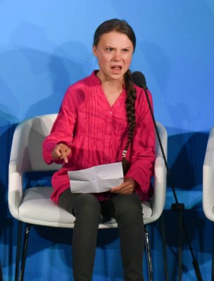 FOTOS: Las frases más destacadas de Greta Thunberg en la ONU.