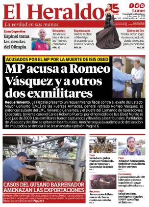 MP acusa a Romeo Vásquez y a otros dos exmilitares