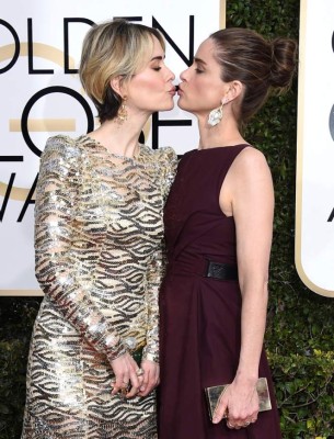 Las parejas que brillaron en los Golden Globes 2017