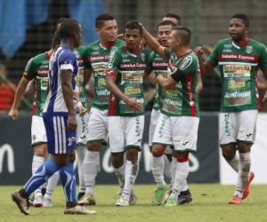 Marathón goleó por tres goles al Victoria que se quedó con diez hombres en la cancha por expulsión de Wilson Güity.