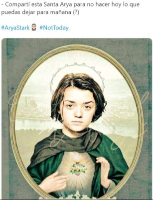 Arya Stark protagoniza los memes que dejó el capítulo 3 de la temporada 8 de Game Of Thrones