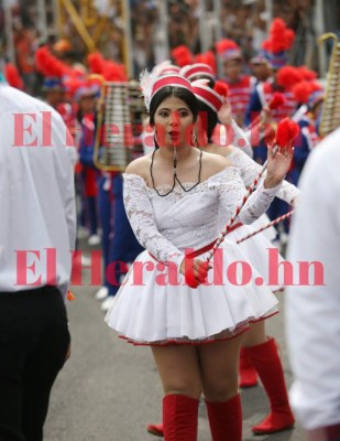 PARTE II: Palillonas captadas por el lente de EL HERALDO en los desfiles de Honduras 2018