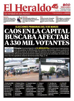 Caos en la capital buscaba afectar a 330 mil votantes