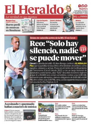 Reo: “Solo hay silencio, nadie se puede mover”