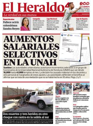 Aumentos salariales selectivos en la UNAH