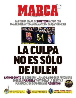 Esto dice la prensa de la crisis del Real Madrid con Julen Lopetegui