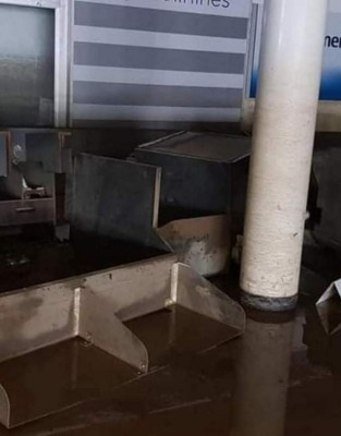 Así quedó el aeropuerto Ramón Villeda Morales tras las inundaciones por Eta (Fotos)