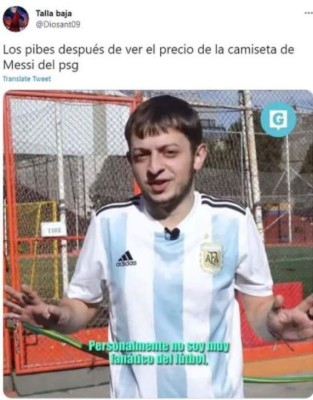 Los divertidos memes que dejó la llegada de Messi al PSG