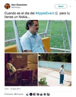 Tras la presentación del iPhone 8 y iPhone X de Apple, llegan los divertidos memes  