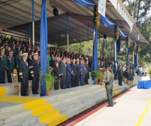 Ascensos y distinciones en la Academia Militar Francisco Morazán