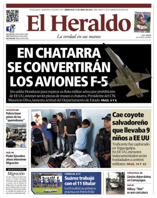 En chatarra se convertirán los aviones F-5