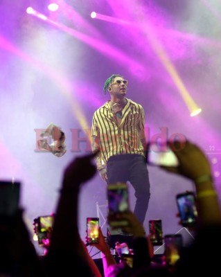 Así fue el concierto de Lary Over, 'El Wason BB' en Honduras (Fotos)