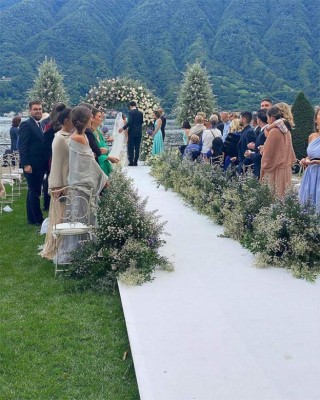 Elettra, heredera de la familia Lamborghini gastó millones de dólares en su  boda