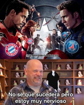 Los memes que dejó la clasificación del PSG ante el Bayern Múnich