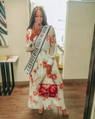 Elegancia y estilo: Miss Honduras destaca con preciosos looks (FOTOS)