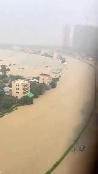 Las impactantes imágenes de las severas inundaciones en China