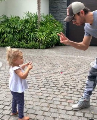 ¡Cómo han crecido Lucy y Nicholas! Los mellizos de Enrique Iglesias y Anna Kournikova cumplen 4 años