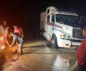 El accidente ocurrió a la altura de Ceibita, Santa Bárbara.