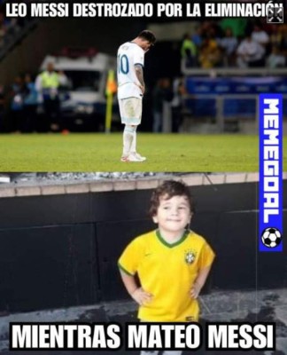 Messi es víctima de memes tras la eliminación de Argentina de la Copa América a manos de Brasil