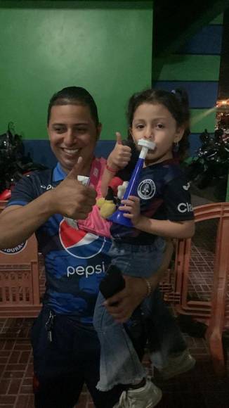 Pequeños aficionados, los más emocionados en el Motagua vs Potros