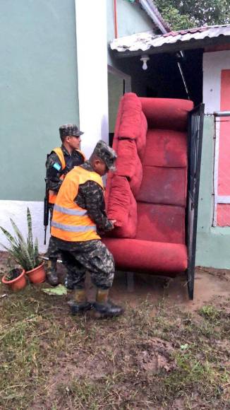 Más de 200 personas son evacuadas en Comayagua y Siguatepeque por inundaciones