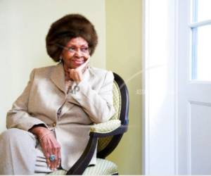 En esta foto del 22 de enero del 2013, la cantante de góspel Cissy Houston, madre de Whitney Houston, posa en Nueva York.