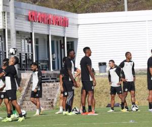 El equipo melenudo se prepara para su partido de mañana ante Juticalpa FC.